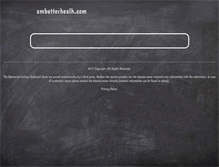 Tablet Screenshot of ambetterhealh.com